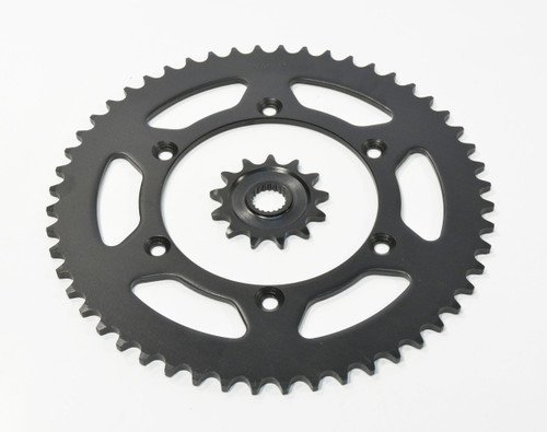 Sprockets fit Yamaha WR250F 2001 - 2013 Front & Rear Black 13/52
