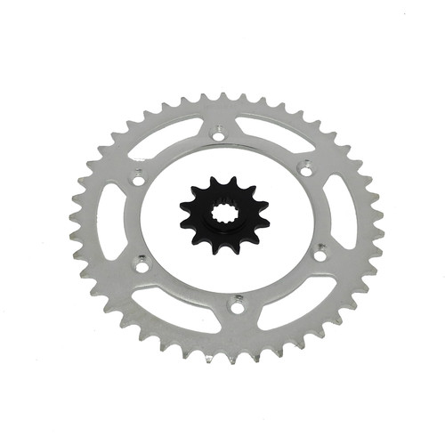 13 Tooth Front and 44 Tooth Rear Silver Sprocket fits Suzuki DR350