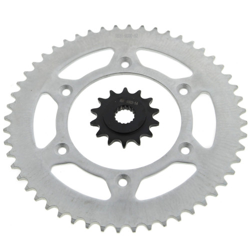 Honda 02-14 CRF450R CRF450 05-14 CRF450X 14 Tooth Front & 52 Tooth Rear Sprocket