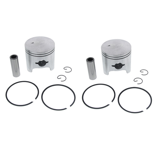 Piston Kit for Arctic Cat ZR 580 Carb 1993 - 1996 Snowmobile by Race-Driven x2