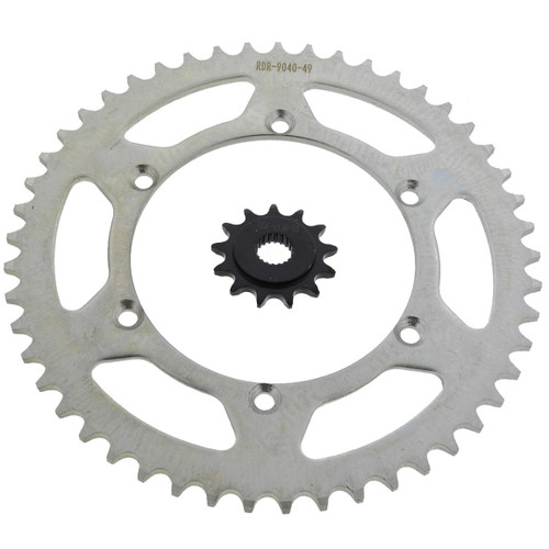 Sprocket set for Kawasaki KX250 F 250 2006 - 2014 13 Tooth Front & 49 Tooth Rear