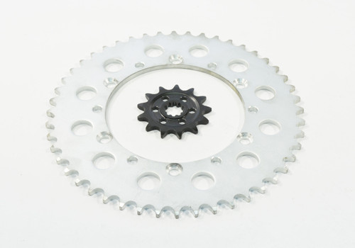 Sprocket set for Kawasaki KX250 F 250 2004 2005 13 Tooth Front & 48 Tooth Rear