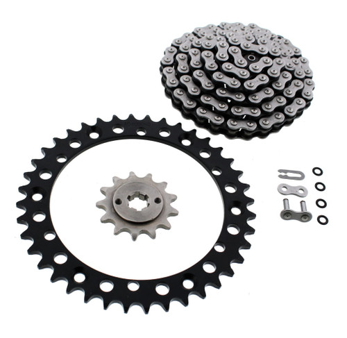 CZ ATV X Ring Chain & Black Sprockets 13/40 92L fits 1999 Yamaha YFS 200 Blaster