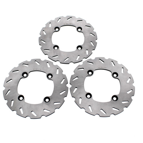 2011 Can-Am Renegade 800R Front and Rear RipTide Brake Rotors Discs X3