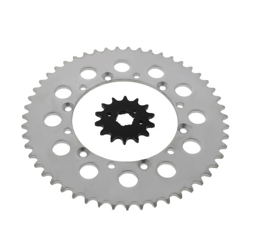 1990-1998 Kawasaki KX250 250 14 Tooth Front and 51 Tooth Rear Sprocket