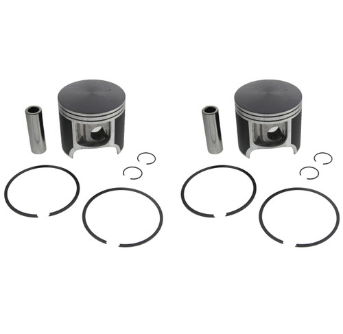 Piston Kit Polaris XC 700 Deluxe 2000 Teflon Coated x2 Snowmobile by Race-Driven