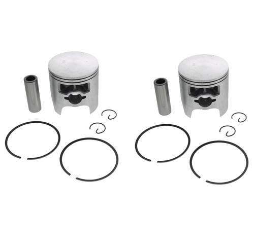 1988 - 1993 Yamaha VK540 - +0.10" Piston Kit x2 Snowmobile by Race-Driven