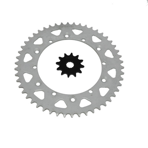 Sprockets for Yamaha YZ125 1987 - 1998 Front 12 Tooth and Rear 50 Tooth Sprocket