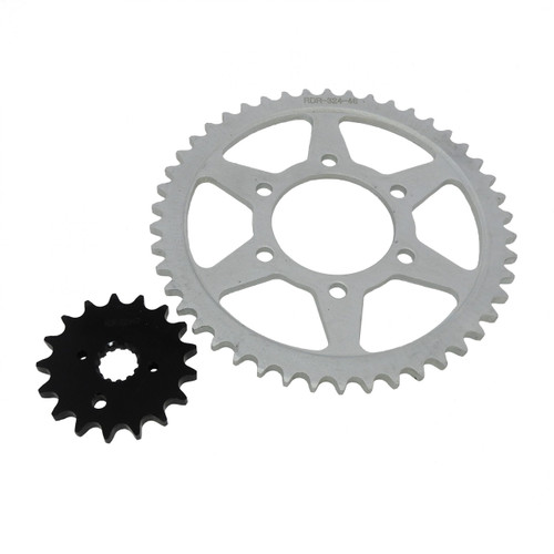 1982 Kawasaki GPZ750 KZ750M Front & Rear Sprockets 16/46 - RaceDriven