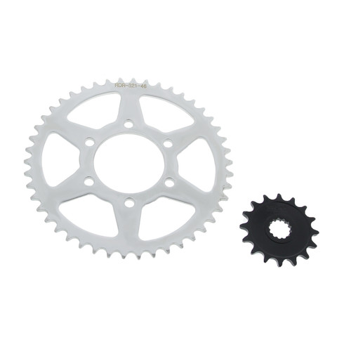 saki/3 Sprockets for Kawasaki Ninja 636 ZX-6R ZX636 2013 - 2018 Front 16T