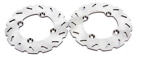 2004 2005 Bombardier Outlander 400 2x4 Front RipTide Steel Brake Rotors