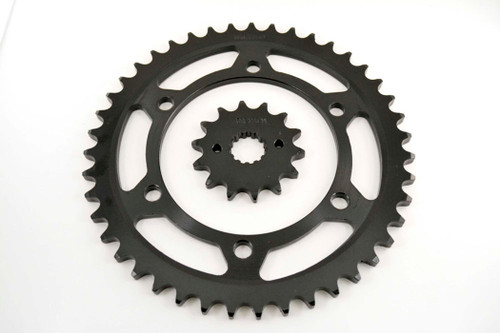 2003 2004 Kawasaki ZZR600 ZX600 Front & Rear Sprockets 14/43