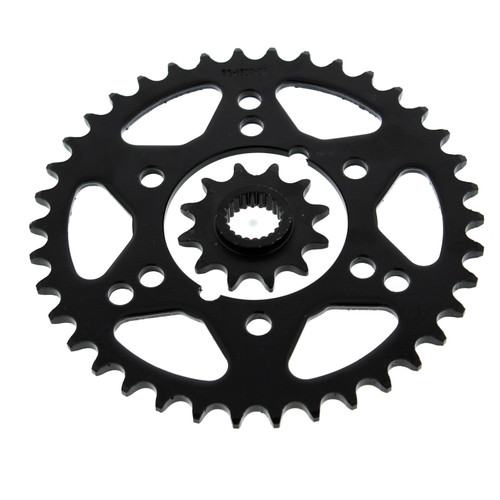 1996 - 1999 Polaris Xpress 300 Front And Rear Steel Sprocket 12/38