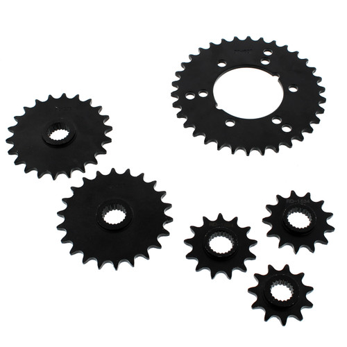 Sprockets for Polaris 400 400L 4x4 1994 Sprocket Kit by Race-Driven
