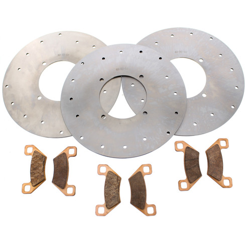 2016 Arctic Cat 1000 Mud Pro SE Front and Rear Brake Rotors and Brake Pads