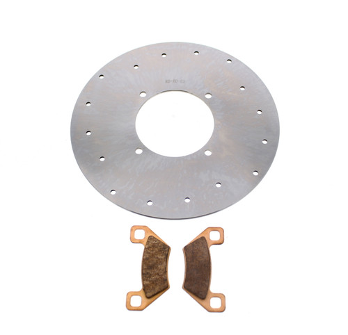 2012 2013 Arctic Cat 700 Mud Pro Rear Brake Rotor and Severe Duty Brake Pads
