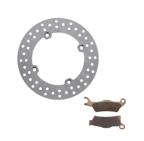 Brake Rotors & MudRat Brake Pads for Can-Am Outlander Max XT-P 800R 2014 Rear