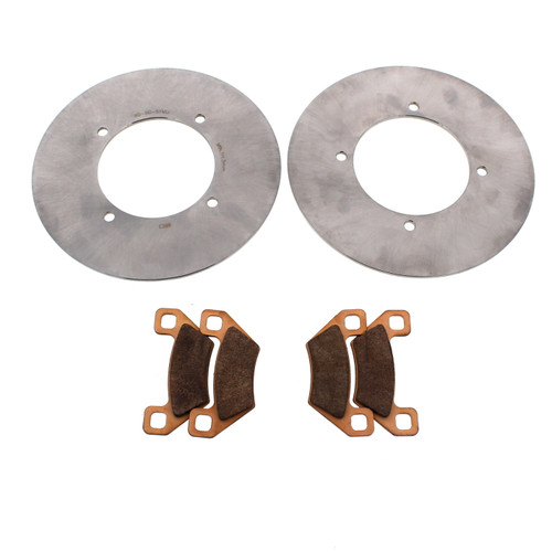 Brake Rotors & Brake Pads for Arctic Cat 300 4X4 2005 Front MudRat Brake Discs
