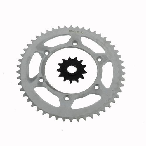 1990 1991 1992 1993 KTM 125 MX 13 Tooth Front & 50 Tooth Rear Sprocket