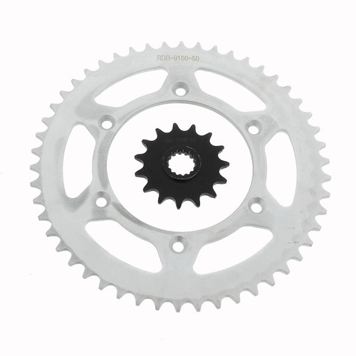 Sprockets for KTM 450 SX 2004 - 2006 Front 15 Tooth and Rear 50 Tooth Sprocket