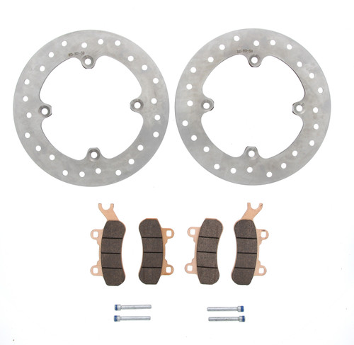Brake Rotors & Pads fit Can-Am Commander Max 1000 XT 2021 2022 Front
