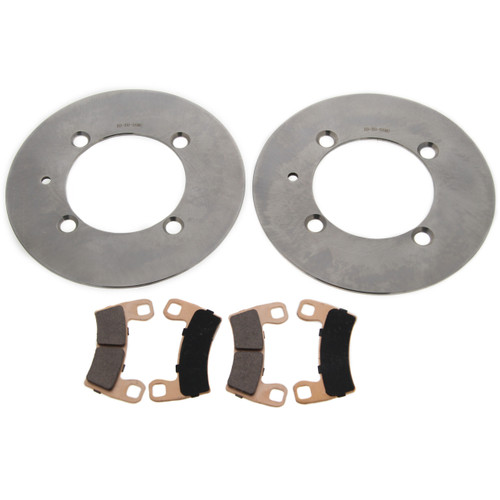 Brake Rotors and Brake Pads fit Polaris RZR Trail S 1000 2021 - 2023 Front