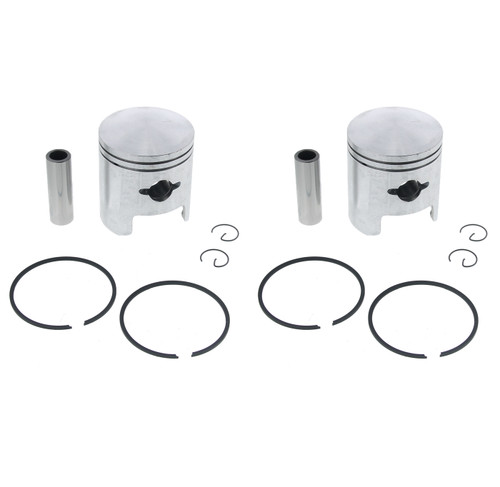Piston Kit Arctic Cat Jag Mountain Cat 1990 1991 Snowmobile by Race-Driven x2