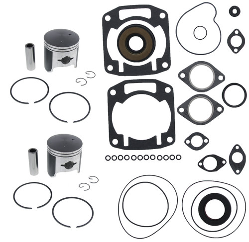 1995 1996 Arctic Cat Bearcat 550 Piston and Gasket Kit Teflon Coated