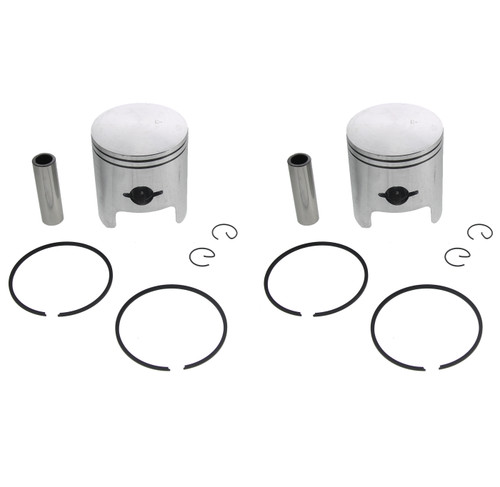 Piston Kit Arctic Cat Panther 440 Deluxe AWS 1992 Snowmobile by Race-Driven x2
