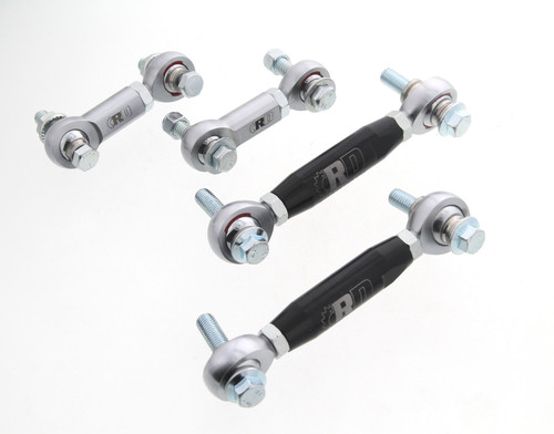 Front and Rear Sway Bar Links fit Can-Am Maverick X3 2019-2027 Black Race-Driven