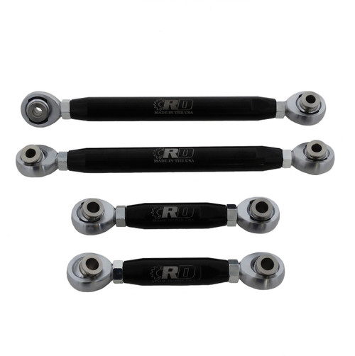 Sway Bar Links for Polaris RZR Pro XP 4 Ultimate 2020-2026 Front & Rear Black