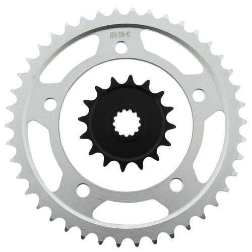 Sprockets for Suzuki GSX-R750 2006 - 2010 Front and Rear 16/42 by Race-Driven