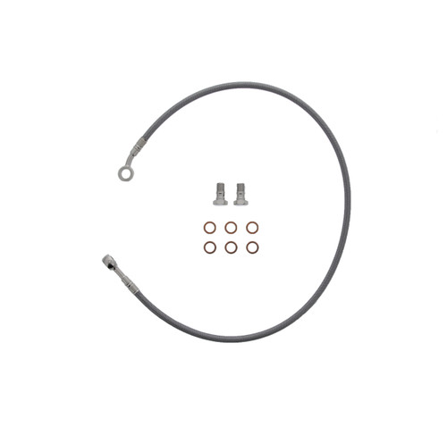 Stainless Brake Line fits Yamaha YFZ450 YFZ 450 2006 - 2008 Rear 6"