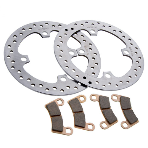 Brake Rotors and Pads fit Polaris RZR XP 1000 2024 2025 Rear by Race-Driven