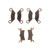 Brake Pads for Polaris Sportsman 800 2005 - 2007 Front & Rear by Race-Driven