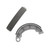 Brake Shoes for Honda Foreman 450 TRX450FE 4x4 02-04  Rear Brakes by Race-Driven