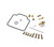 Carb Kit for Suzuki Quadrunner 250 LT-F250 1997 - 1999 Carburetor Repair Kit