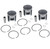 Piston Kit for Polaris XLT SP 600 1995 - 1999 Teflon Coated x3 by Race-Driven