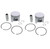 Piston Kit Arctic Cat Powder Special 500 1999 2000 Snowmobile by Race-Driven x2