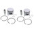 Piston Kit Arctic Cat Powder Special 500 1999 2000 Snowmobile by Race-Driven x2