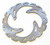 Brake Rotor for Kawasaki KX250 2003-2005 Front RipTide Brake Disc by Race-Driven