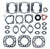 Complete Gasket Kit fits Polaris Indy 600 1984 - 1987 Snowmobile by Race-Driven