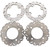 Brake Rotors for Polaris RZR Pro XP Sport 2020 - 2026 Front and Rear RipTide