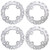 2016 Polaris RZR XP Turbo EPS Front and Rear RipTide Brake Rotor Discs
