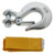 Winch Hook and Nylon Strap Combo ATV UTV SidexSide Winch Cable Race-Driven