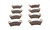 Brake Pads for Polaris Ranger 500 2018 - 2022 Front & Rear Brakes by Race-Driven