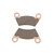 MudRat Brake Pads Polaris Ranger 700 4x4 EFI 2007 Front & Rear by Race-Driven