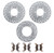 2003 Polaris Sportsman 400 4x4 Front and Rear Brake Rotors and Brake Pads