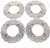 Brake Rotors for Polaris RZR Trail 900 Ultimate 2021 - 2025 Front & Rear RipTide