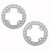 2011 Polaris Razor RZR XP 900 Front Brake Rotors Discs for UTV Side by Side